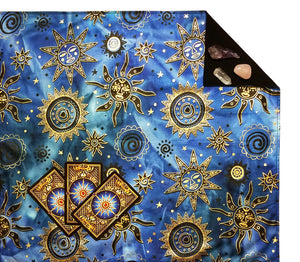 Batik Tarot or Altar Cloth - Celestial Brilliant Collection from Spectrums Studio