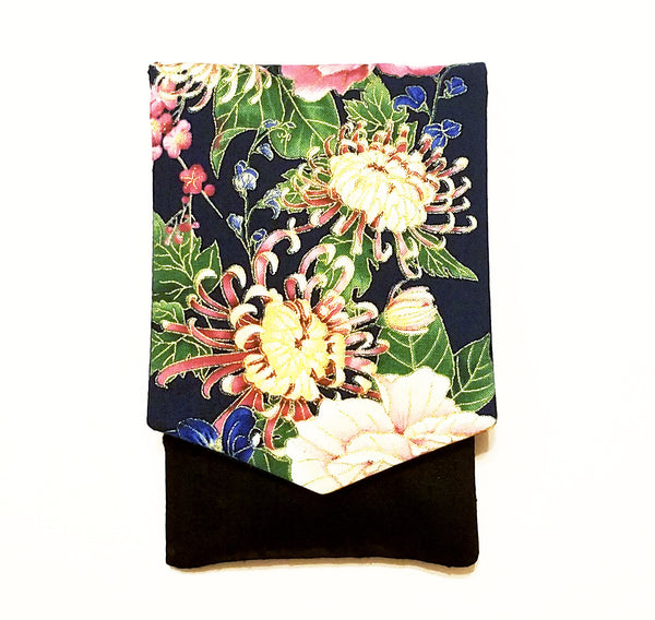 Silk Floral Tarot Case Magnetic Snap Closure - Imperial Garden