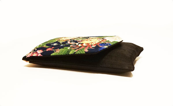 Silk Floral Tarot Case Magnetic Snap Closure - Imperial Garden