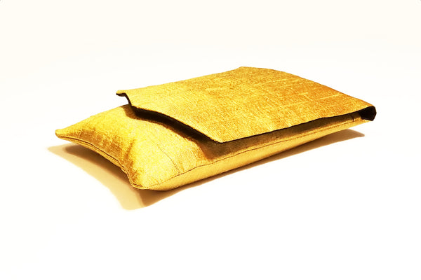 Double silk tarot bag or case - closed