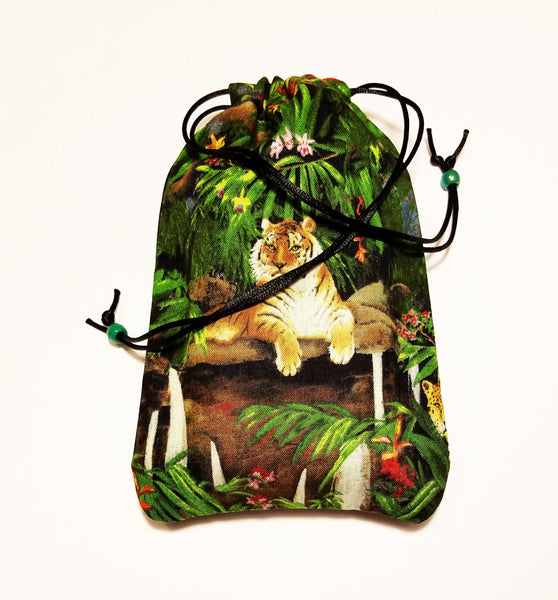 Tarot Bag - Tiger - Silk lining option