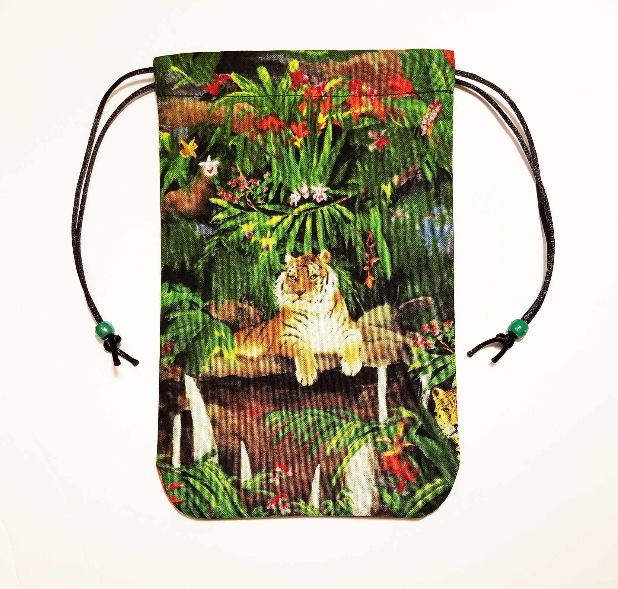 Tarot Bag - Tiger - Silk lining option