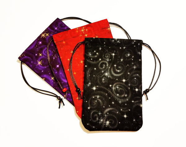 Tarot Bag - Stargazer - Silk lining option, Stargazer Collection