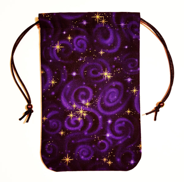 Tarot Bag - Stargazer - Silk lining option, Stargazer Collection