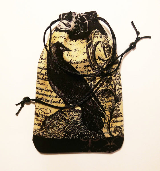 The Raven Tarot Bag Silk Lining Spectrums Studio Full