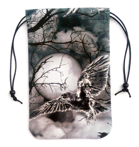 Tarot Bag - Raven Sky - Silk lining option, Raven Sky Collection